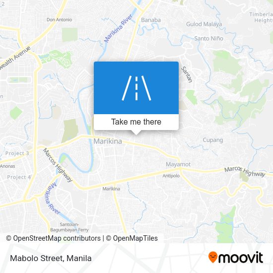 Mabolo Street map