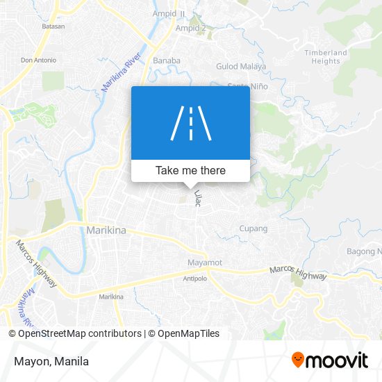 Mayon map