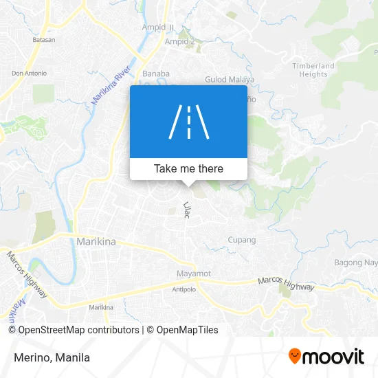 Merino map