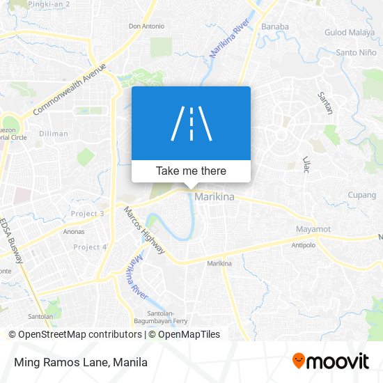 Ming Ramos Lane map