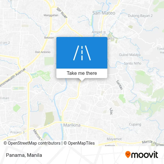 Panama map