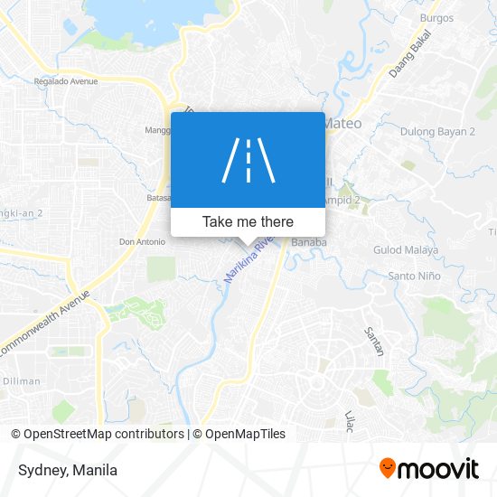 Sydney map