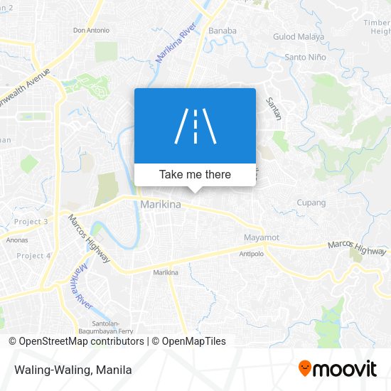 Waling-Waling map