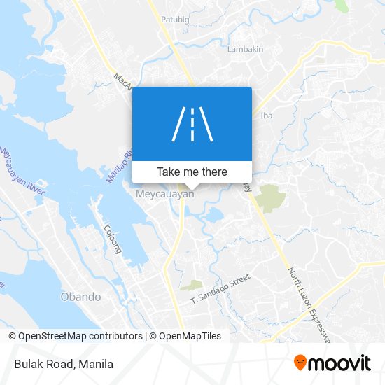 Bulak Road map