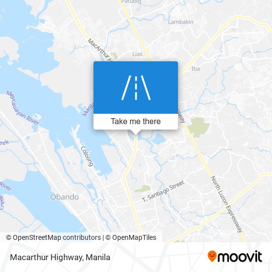 Macarthur Highway map