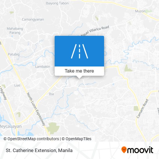 St. Catherine Extension map