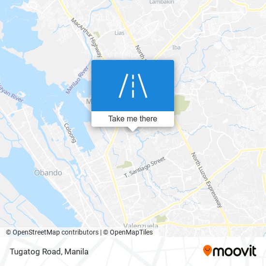 Tugatog Road map