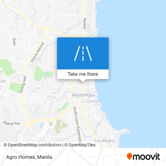 Agro Homes map