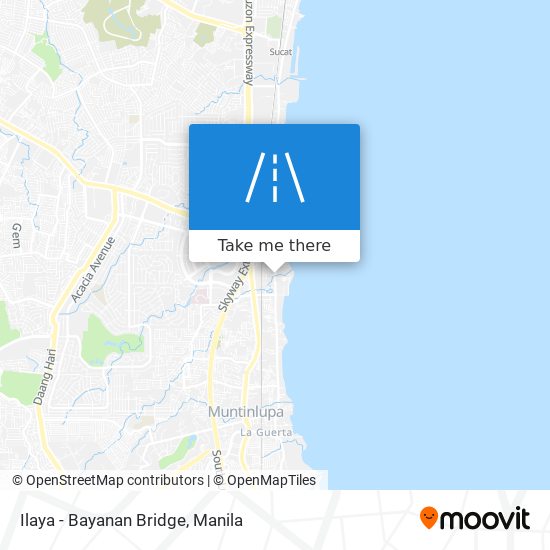 Ilaya - Bayanan Bridge map