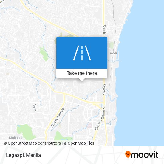 Legaspi map