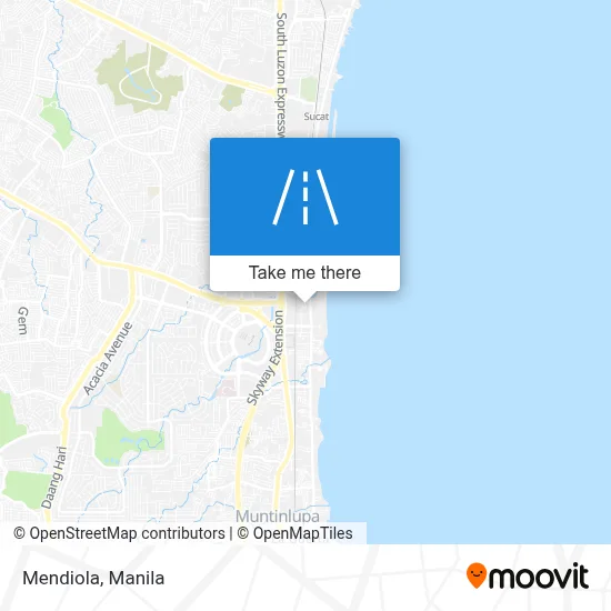 Mendiola map