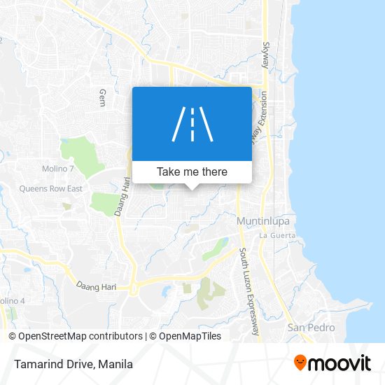 Tamarind Drive map