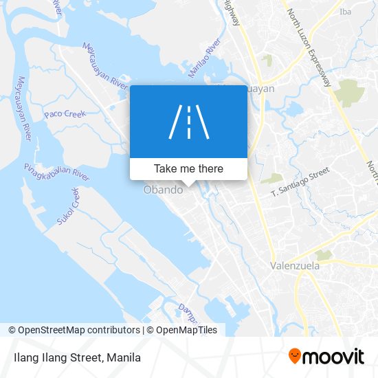 Ilang Ilang Street map