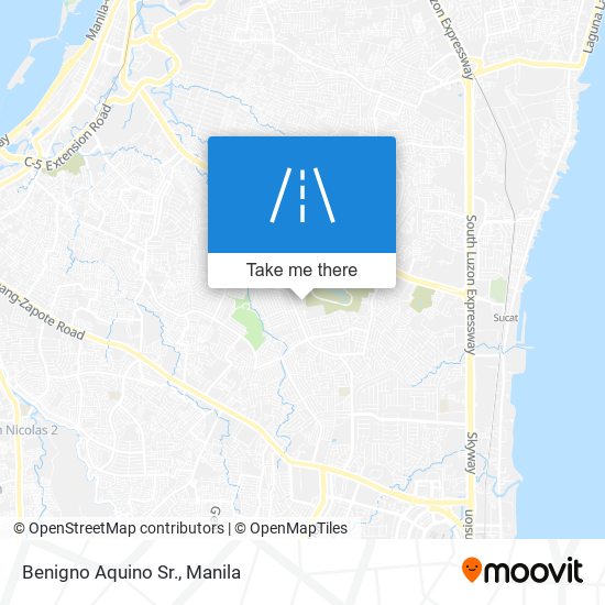 Benigno Aquino Sr. map