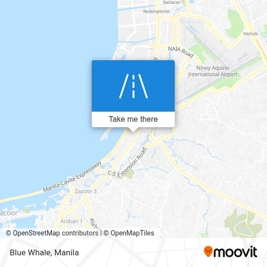 Blue Whale map