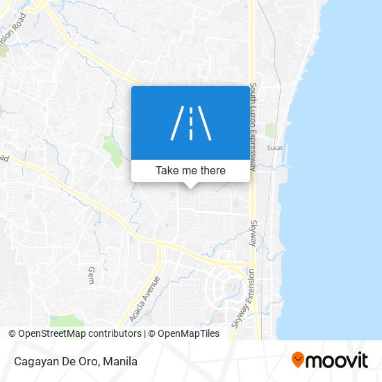 Cagayan De Oro map
