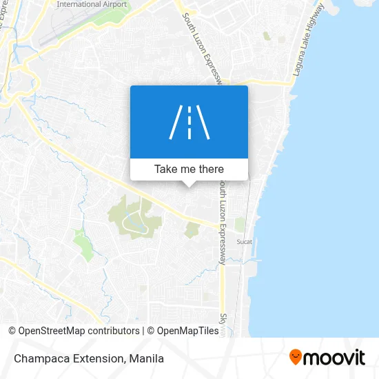 Champaca Extension map