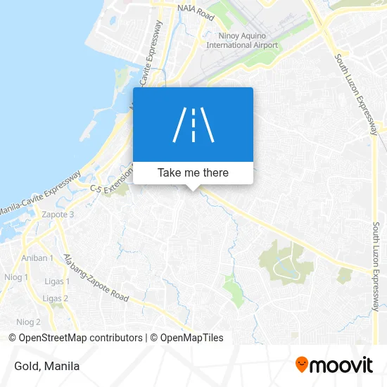 Gold map