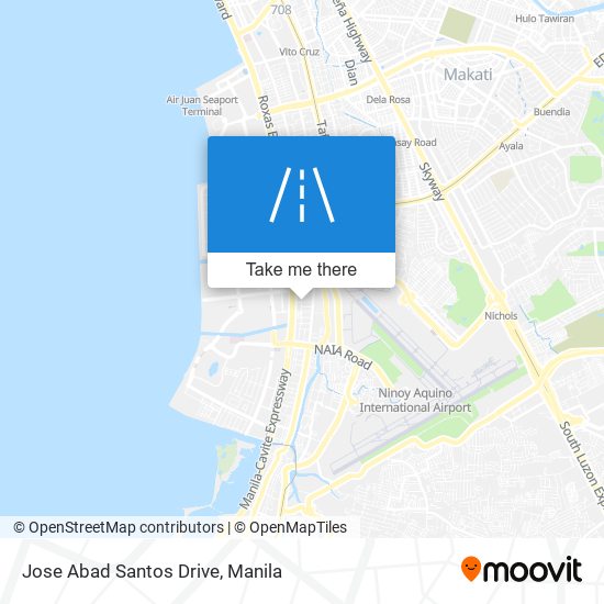 Jose Abad Santos Drive map