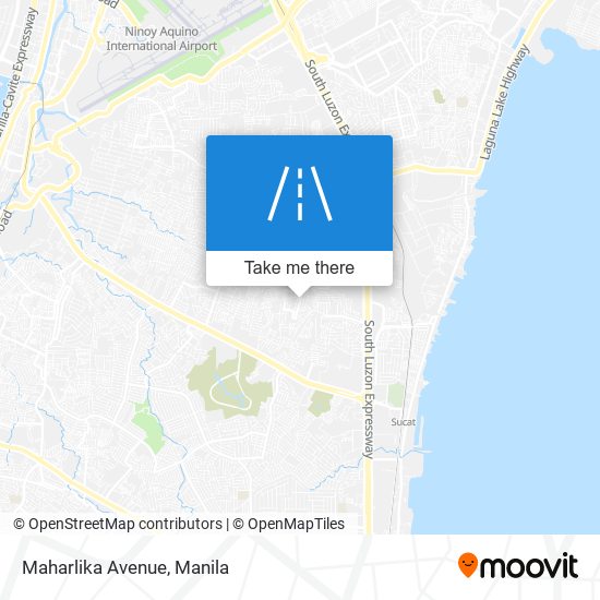 Maharlika Avenue map