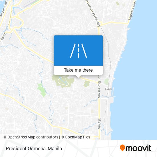 President Osmeña map