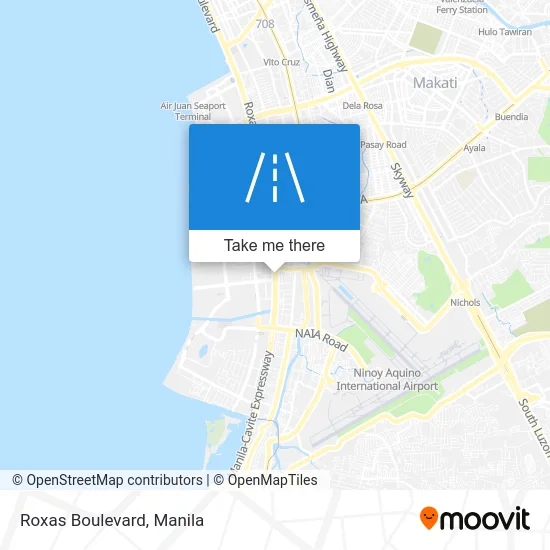 Roxas Boulevard map