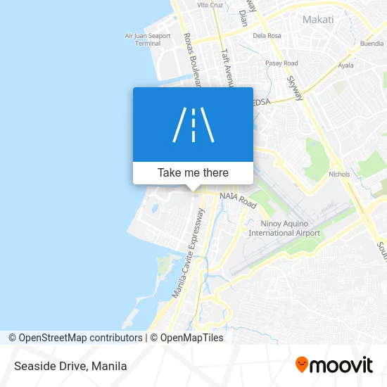 Seaside Drive map
