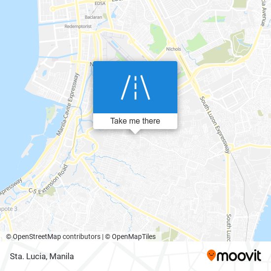 Sta. Lucia map