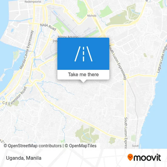 Uganda map