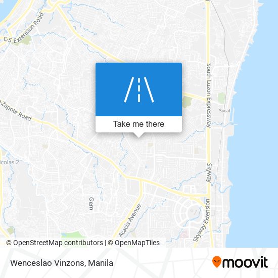 Wenceslao Vinzons map