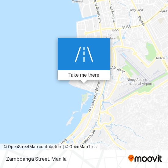 Zamboanga Street map