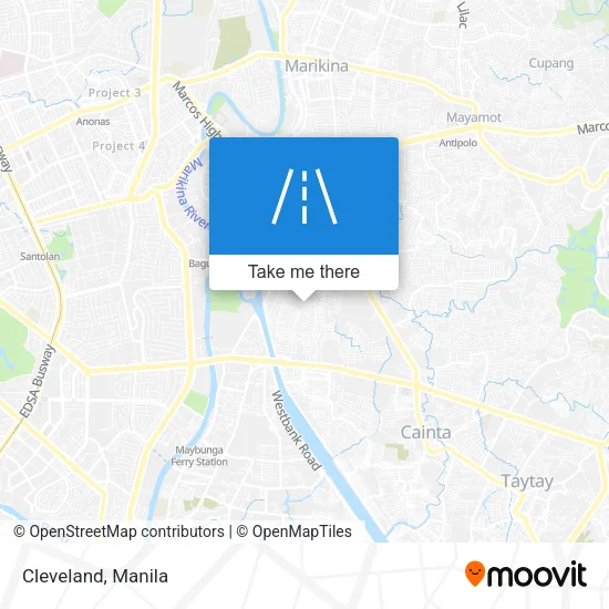 Cleveland map