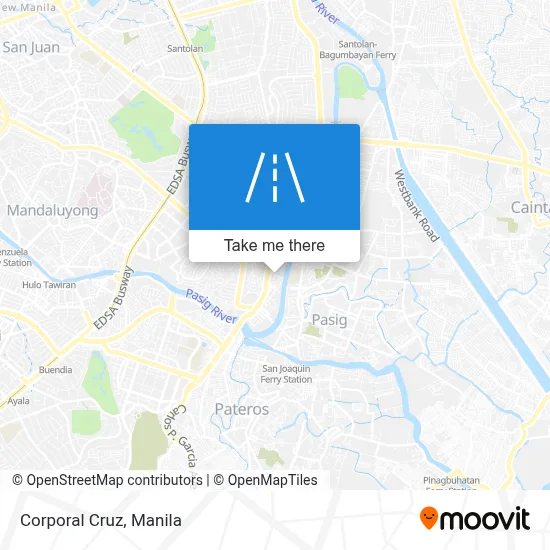 Corporal Cruz map