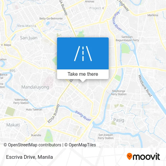 Escriva Drive map