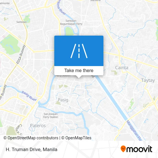 H. Truman Drive map
