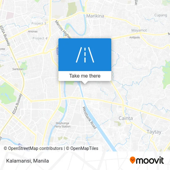 Kalamansi map
