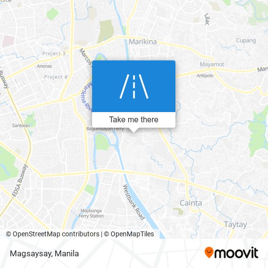 Magsaysay map