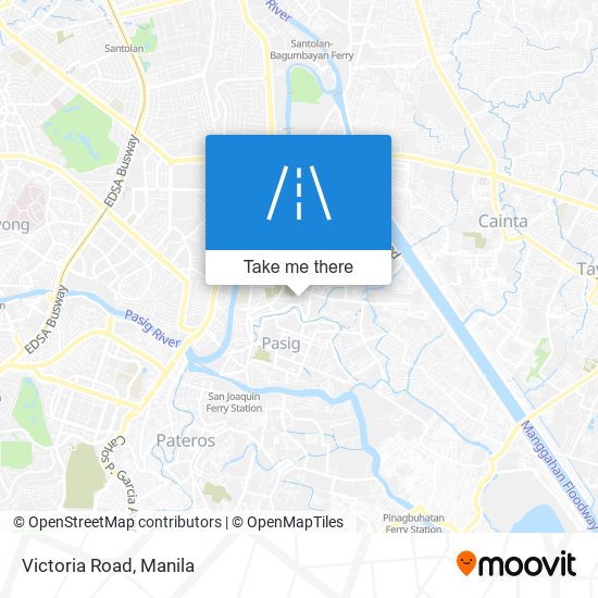 Victoria Road map