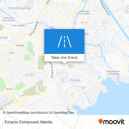 Estacio Compound map