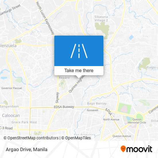 Argao Drive map