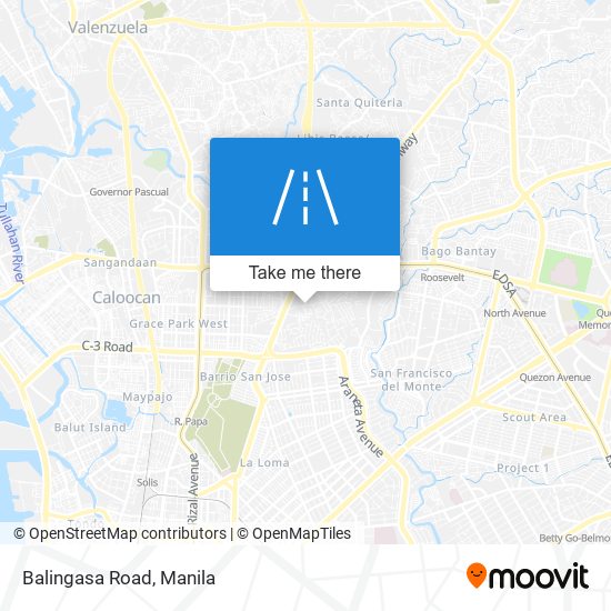 Balingasa Road map