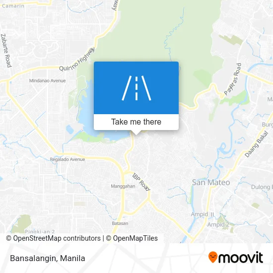 Bansalangin map