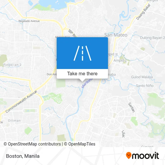 Boston map