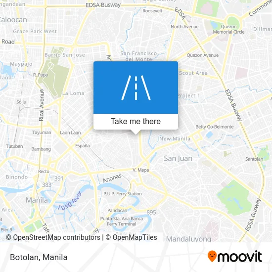 Botolan map