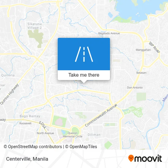 Centerville map