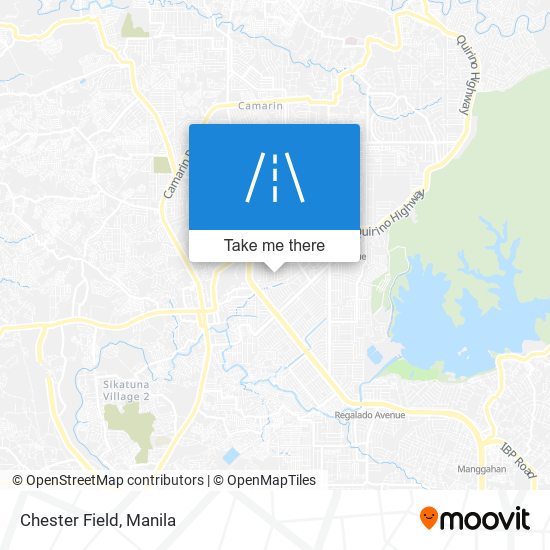 Chester Field map