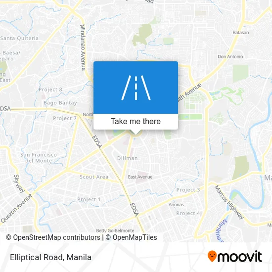Elliptical Road map