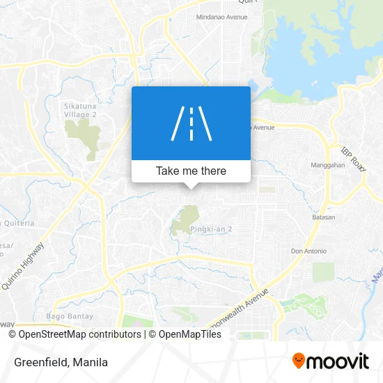 Greenfield map