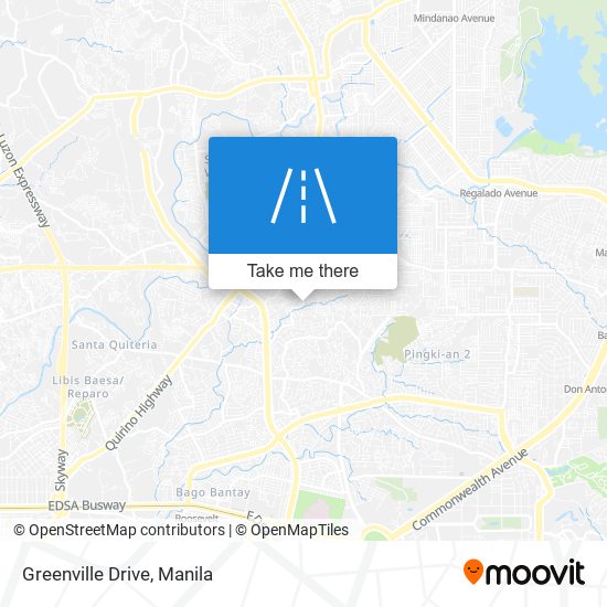 Greenville Drive map
