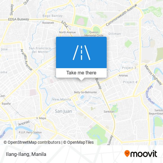 Ilang-Ilang map